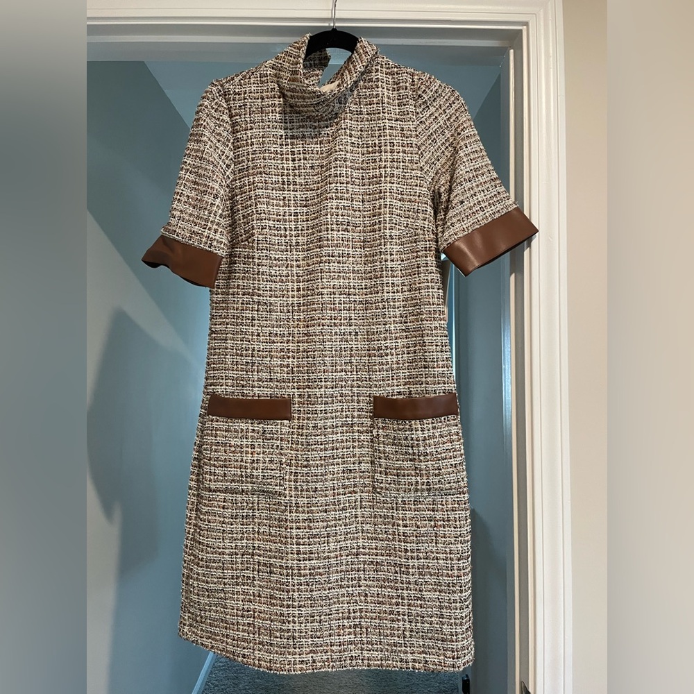 Julia Jordan Tweed Dress. NWT